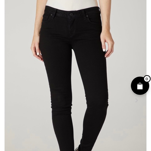 HUDSON Krista Super Skinny Ankle - BLACK - Picture 2 of 3